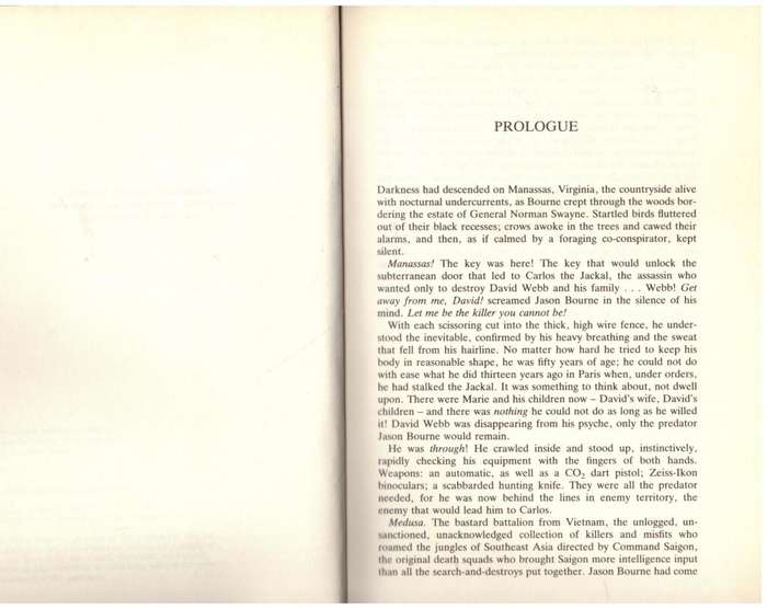 The Bourne Ultimatum  --  Robert Ludlum