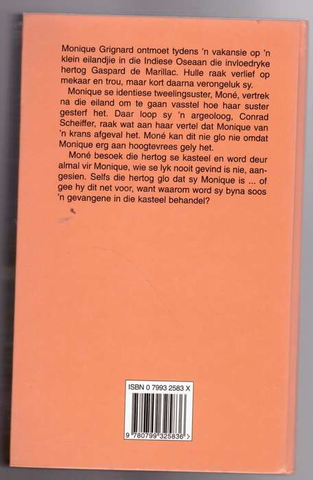 Terugkoms van die Hertogin - Frieda de Villiers