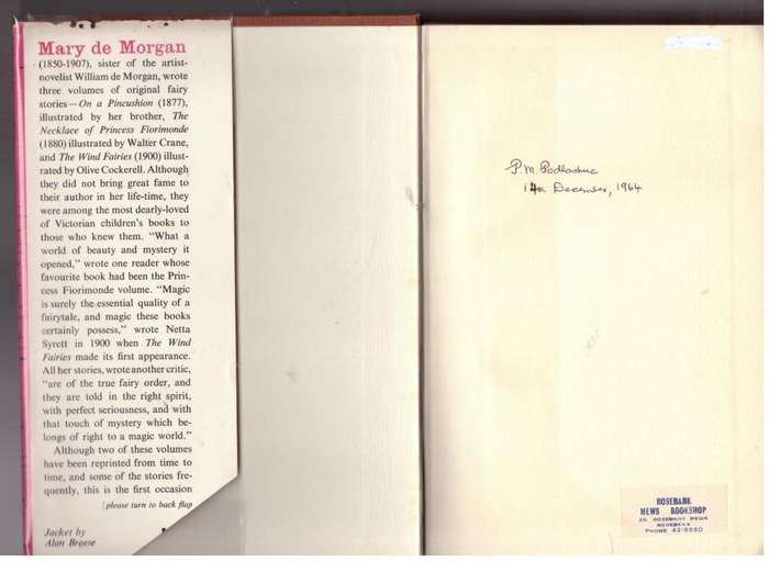 The Necklace of Princess Fiorimonde, and Other Stories  --   Mary De Morgan