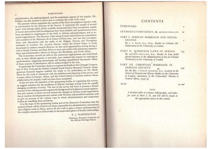 Survey of African Marriage and Family Life -- Arthur Phillips [Editor]