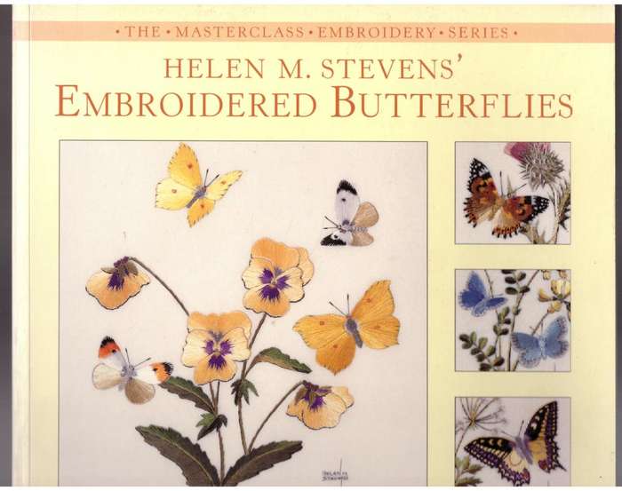 Helen M. Stevens` Embroidered Butterflies