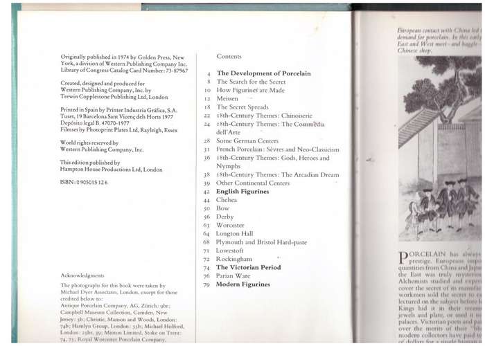 Porcelain Figurines --  Nathaniel Harris