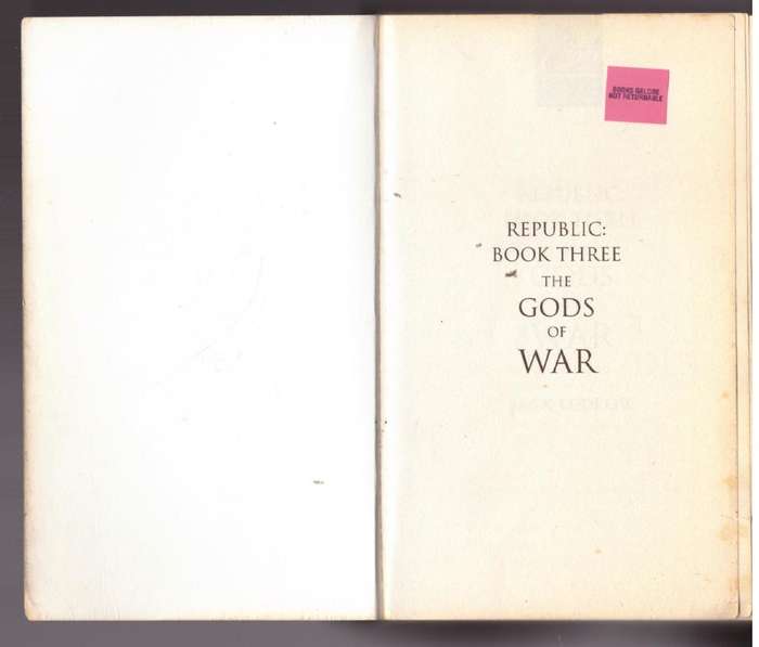 The Gods of War (Republic: Book 3)  -- Jack Ludlow