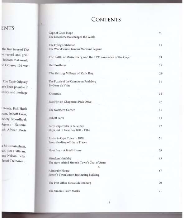 The Cape Odyssey 102: Featuring the South Peninsula --  Gabriel Athiros, Joshua Kahle  **SIGNED**