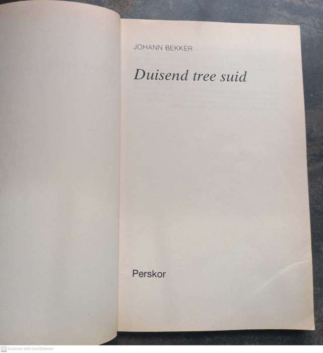 Duisend tree suid  --  Johan Bekker