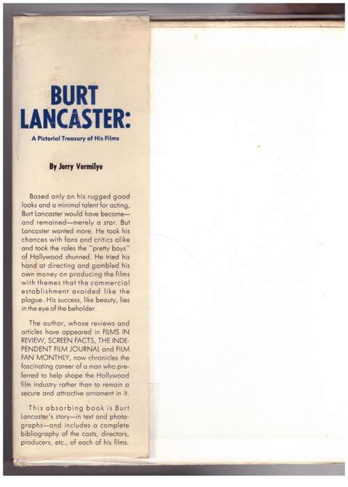 Burt Lancaster --  Jerry Vermilye