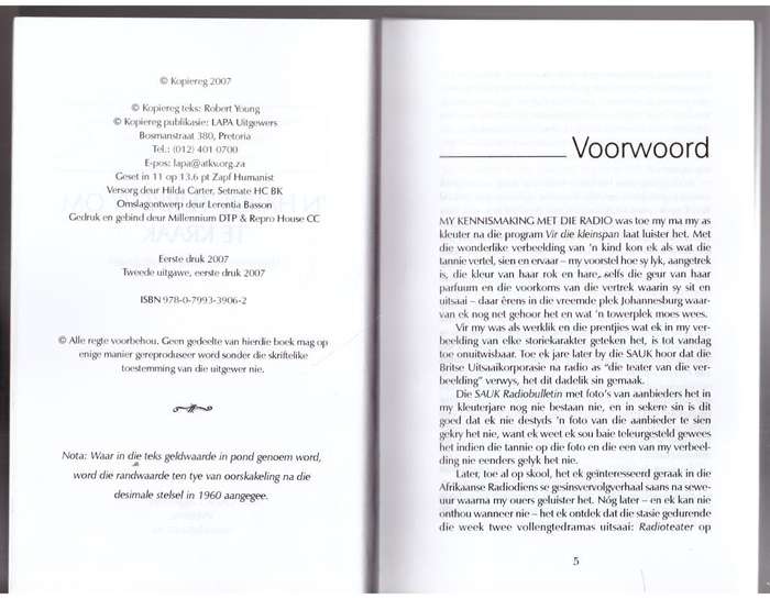 `n Harde turksvy om te kraak: herinneringe van `n uitsaaier  --  Robert Young
