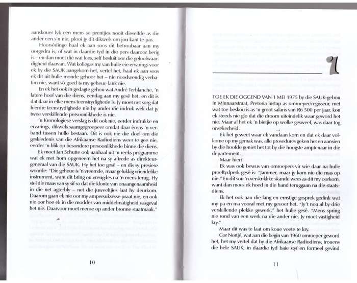 `n Harde turksvy om te kraak: herinneringe van `n uitsaaier  --  Robert Young