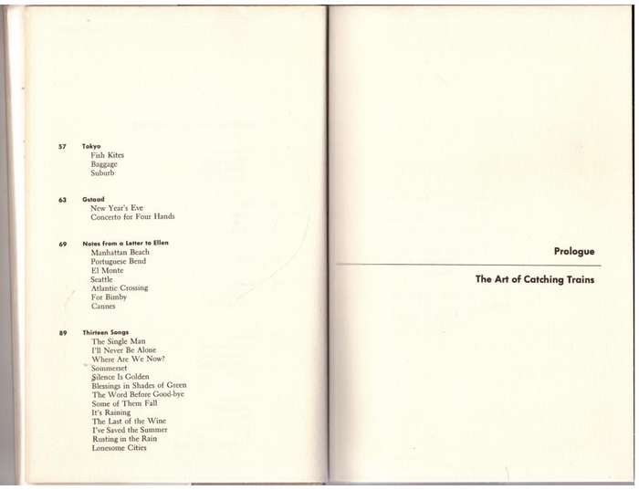 Lonesome Cities  -- Rod McKuen