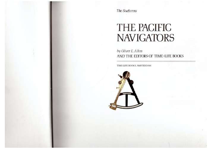 The Pacific Navigators (The Seafarers Series) -- Oliver E. Allen