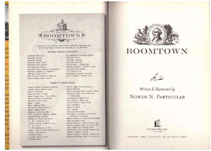Boomtown: Chang`s Famous Fireworks  -- Nowen N. Particular