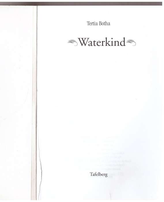 Waterkind  --   Tertia Botha