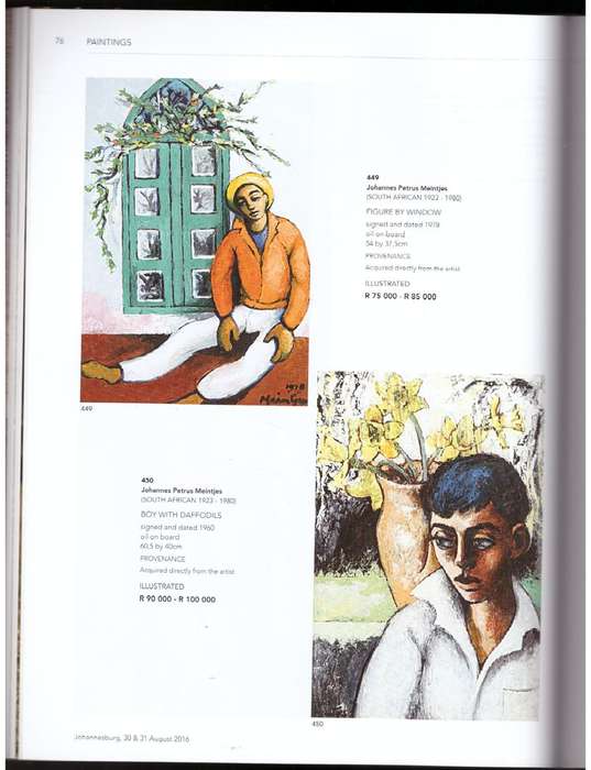Fine Art & Collectables:  30 & 31 August 2016 (Auction Catalogue) -- Stephan Welz & Co