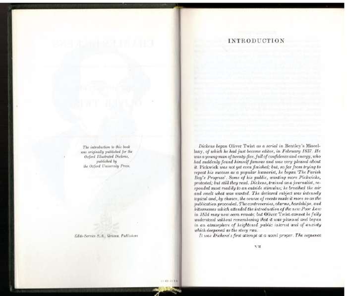 The Adventures of Oliver Twist -- Charles Dickens