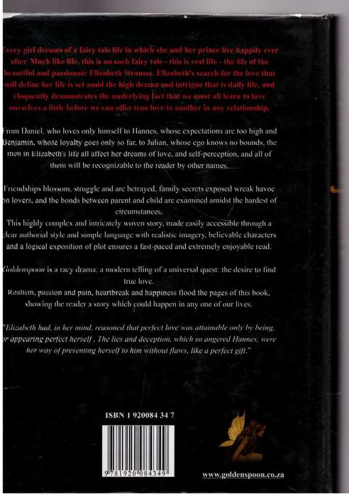 Goldenspoon: Not a Fairytale  --  Elzabe Heine **SIGNED**