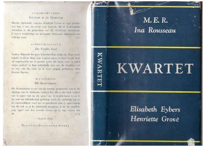 Kwartet -- M. E. R., Ina Rousseau, Elisabeth Eybers, Henriette Grové