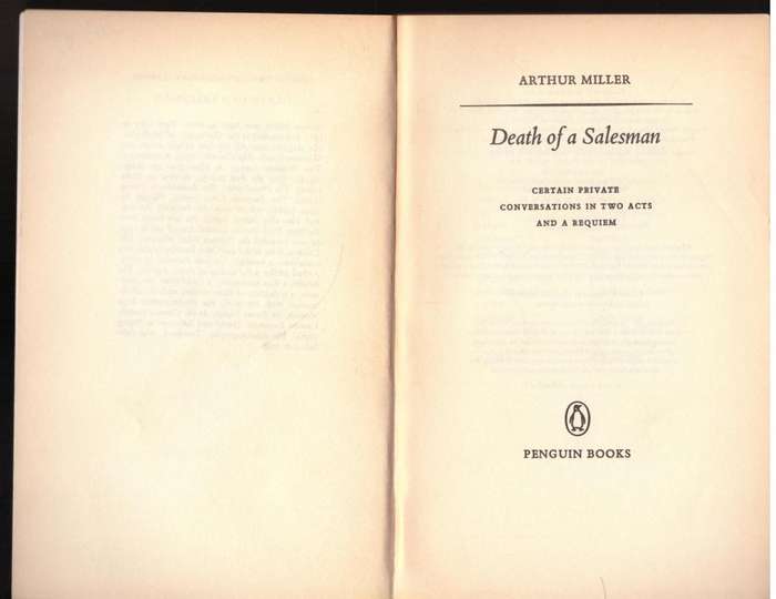 Death of a Salesman --  Arthur Miller