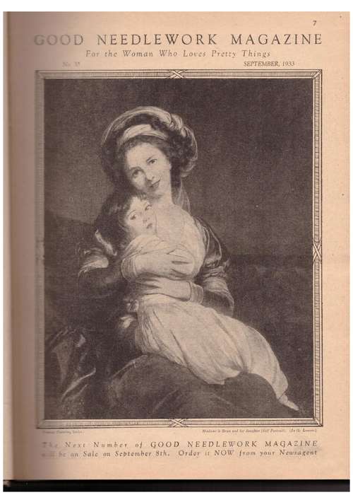 Good Needlework Magazine: Sept 1933 - April 1934