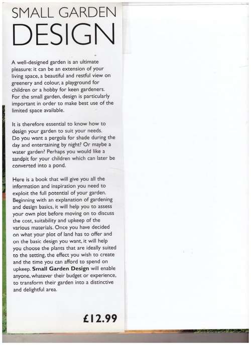 Small Garden Design -- Paul Collins