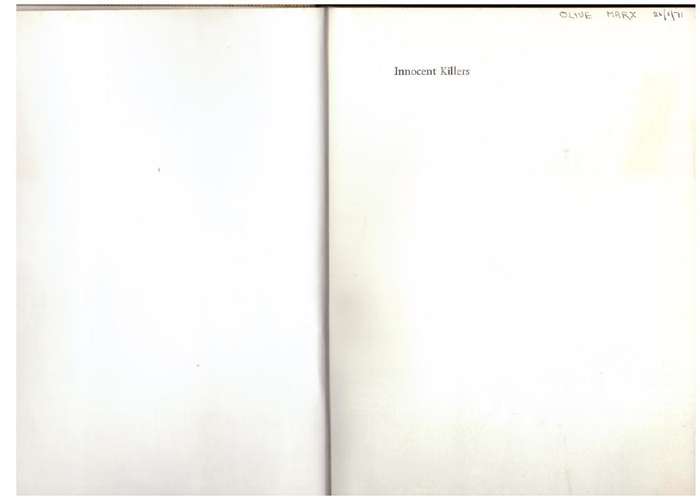 Innocent Killers -- Hugo van Lawick, Jane Goodall