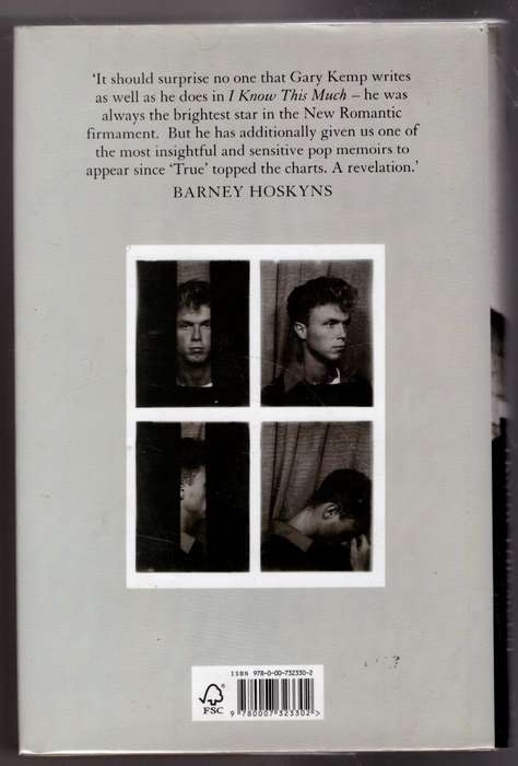 I Know This Much: From Soho to Spandau --  Gary Kemp