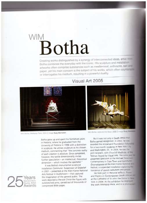 Standard Bank Young Artist Awards, 25 Years  --  Lore Watterson [Editor]