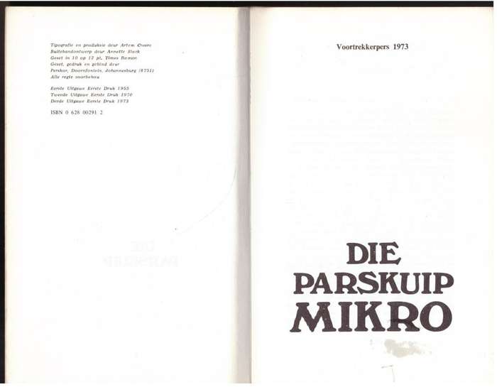Die Parskuip -- Mikro
