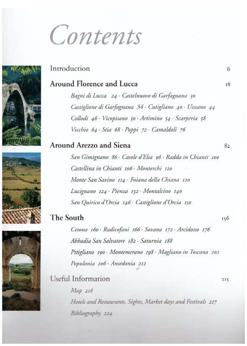 The Most Beautiful Villages of Tuscany  --  James Bentley