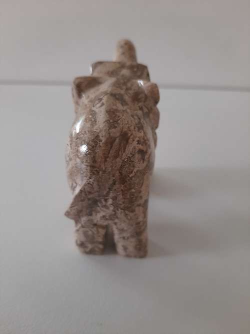 FOSSIL MARBLE ELEPHANT