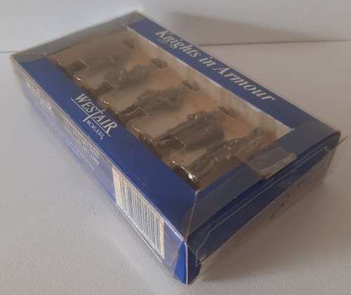 WESTAIR MCMLXX11 VINTAGE 1972 PEWTER KNIGHTS BOXED SET