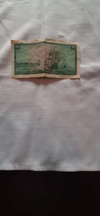 VINTAGE R10 BANK NOTE GOVERNOR DE JONGH