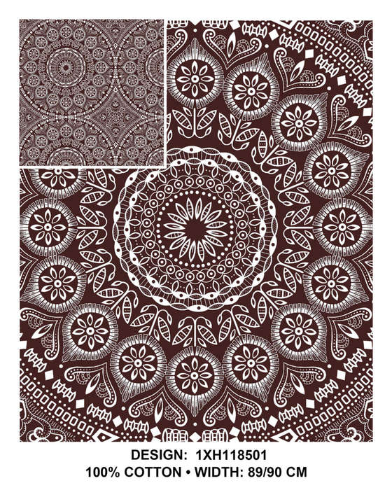 ShweShwe Original Three Cats Fabric Per Metre