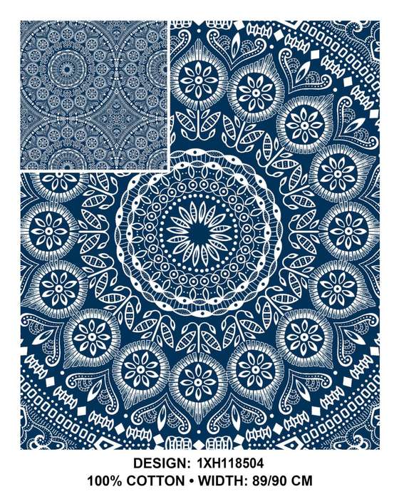 ShweShwe Original Three Cats Fabric Per Metre