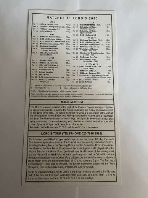 Various Cricket Score Cards (7)