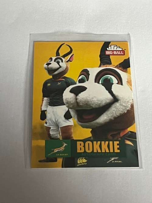 2011 Big Ball Card - Bokkie (Rare)