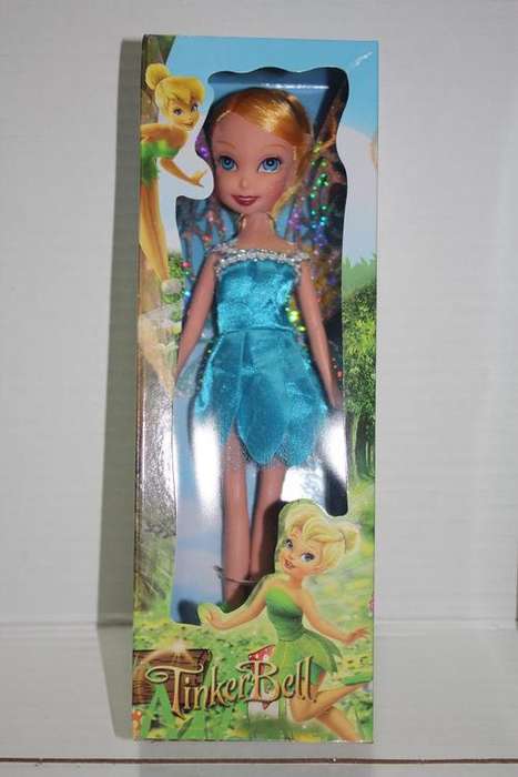 beautiful Tinkerbell doll in blue