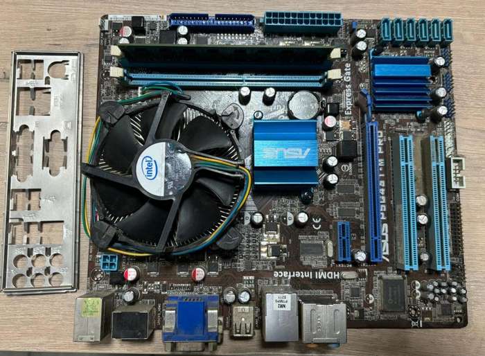 ASUS P5G43T-M Pro Motherboard Processor and RAM