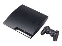 Sony PlayStation 3 (PS3) Slim 250GB console + controller plus RESISTANCE 3+FIFA 11 BARGAIN!!