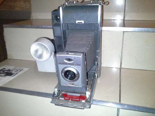vintage Polaroid camera