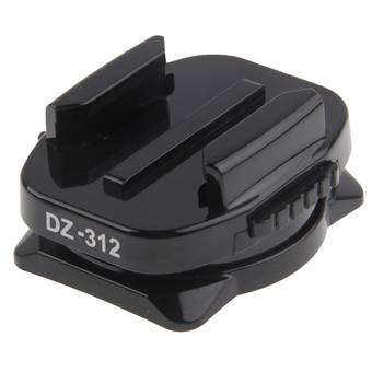 Dazzne DZ-312 Curved Mounts, 360 - Degree Rotation with 3M Sticker (2pcs)