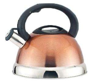 STAINLESS STEEL WHISTLING KETTLE 2.8L Works on Gas, Electric, Induction, Glass Plates
