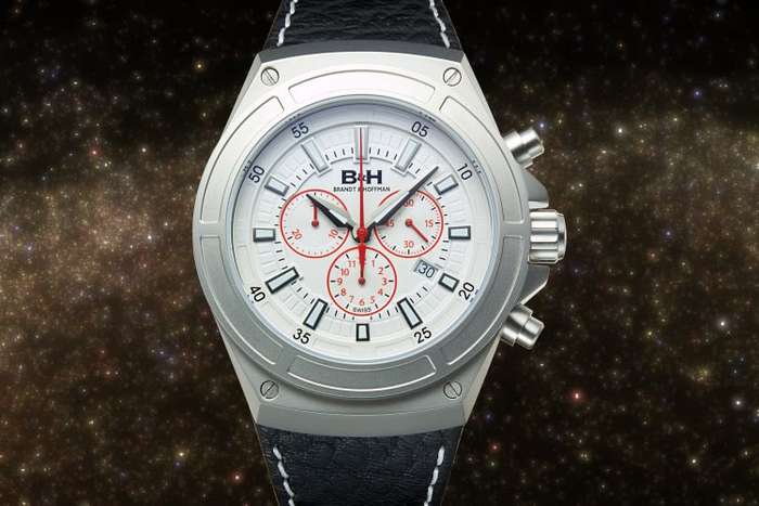 Brandt & Hoffman Sleek, low-key design Swiss Chronograph Deacon Men Watch /RETAILS @ $2,300(R27,187)