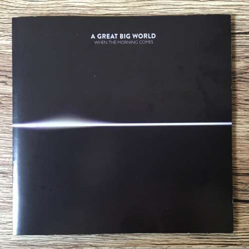 A Great Big World - When the Morning Comes CD/Album (2015 SA Press)