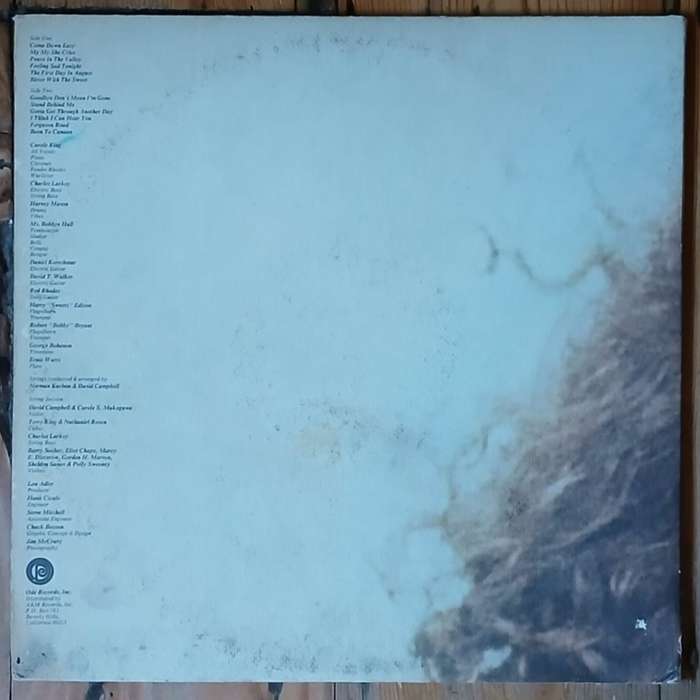 Carole King - Rhymes & Reasons LP/Album (1972 Canadian promo) VG/VG