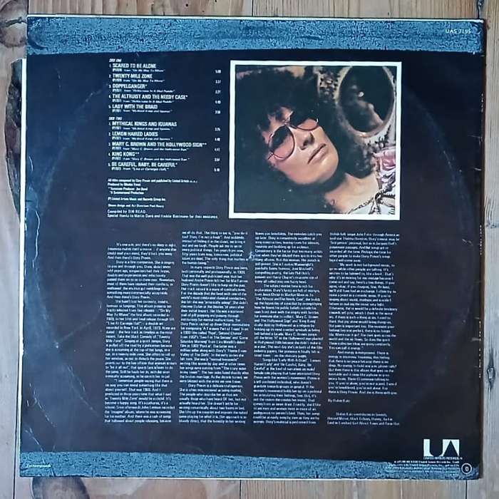 Dory Previn - One AM Phonecalls LP/Album (1977 SA press) VG/G+