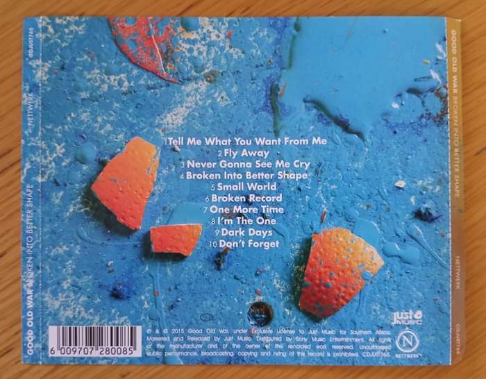 Good Old War - Broken Into Better Shape CD/Album (2015 SA press) Exc/Exc