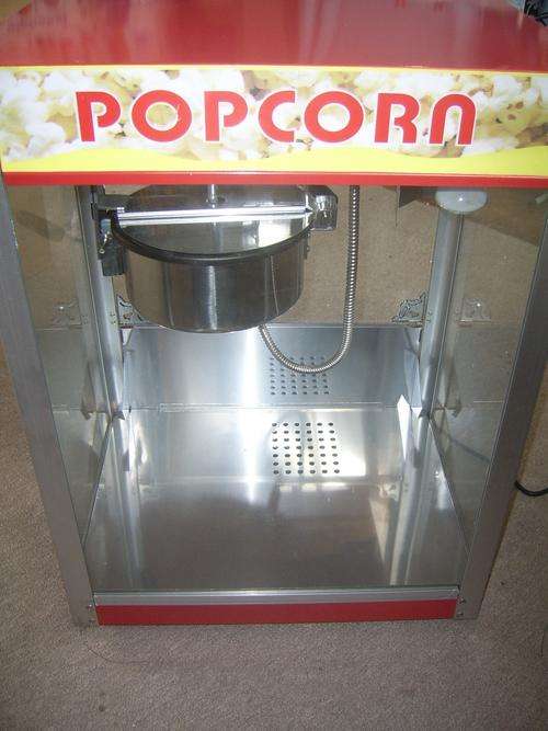 New popcorn machine