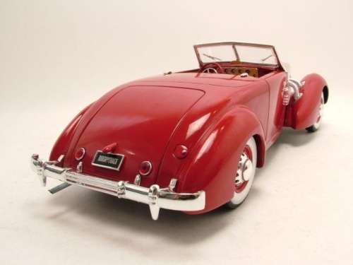 Cord 812 Convertible 1937 red 1/18 ERTL NEW+boxed  #8966 instant wheels