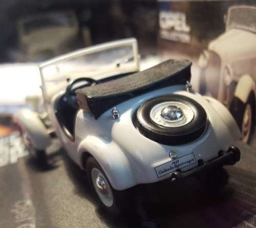 Opel Gelaendesportwagen 1934 white 1/43 IXO NEW+boxed  #4280 instant wheels