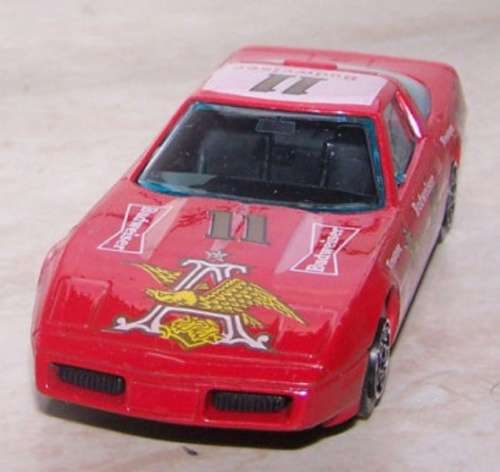 Chevrolet Corvette Budweiser #11 Nascar 1997 1/43 Bburago NEW+boxed  #4323 instant wheels